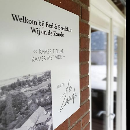 Bed And Breakfast 'Wij En De Zande' Kamperveen 외부 사진