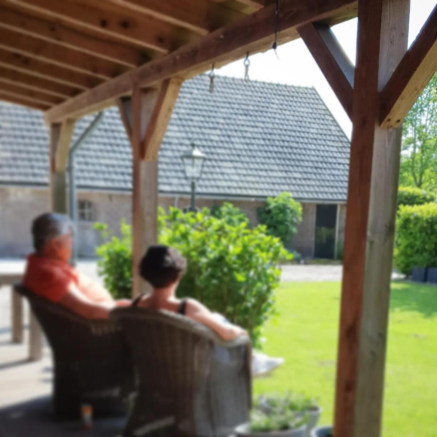 Bed And Breakfast 'Wij En De Zande' Kamperveen 외부 사진